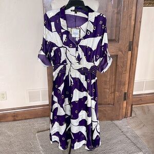 NWT Regal below the knee shirt dress